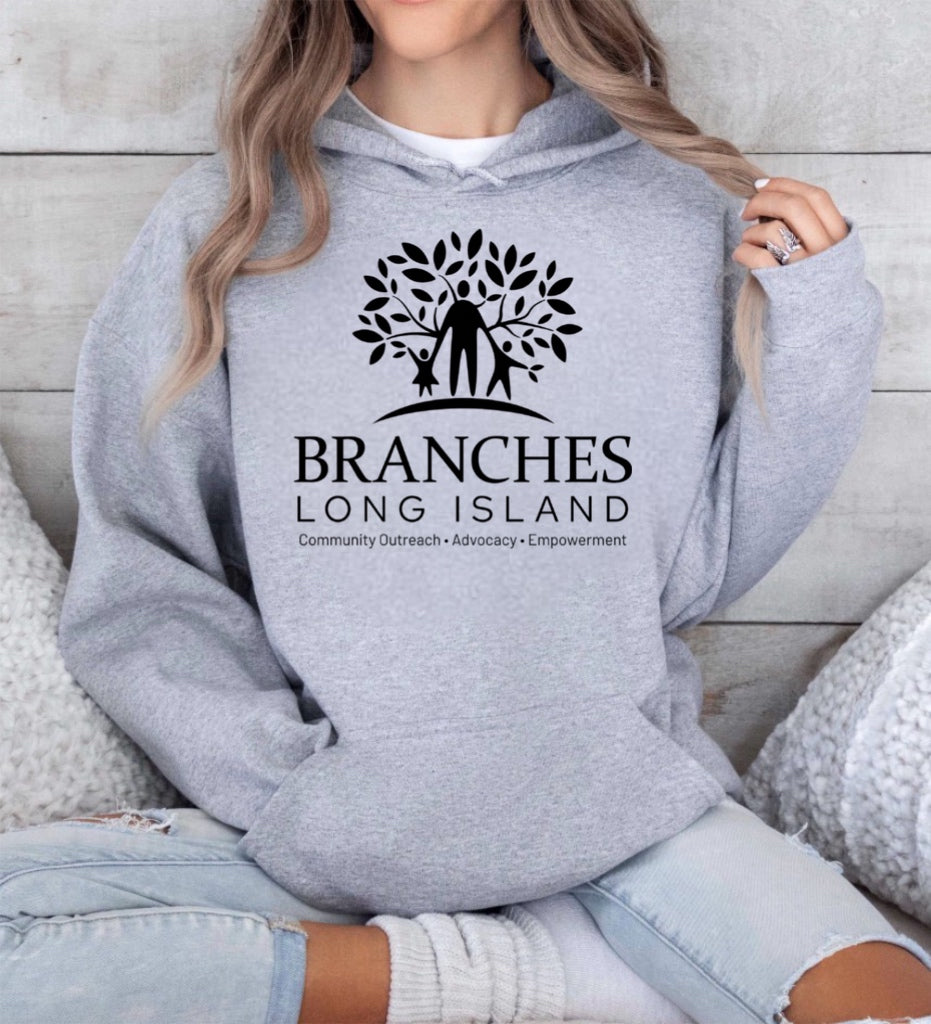 Branches Grey Hoodie