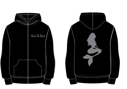 BLACK U.T.B ZIP UP