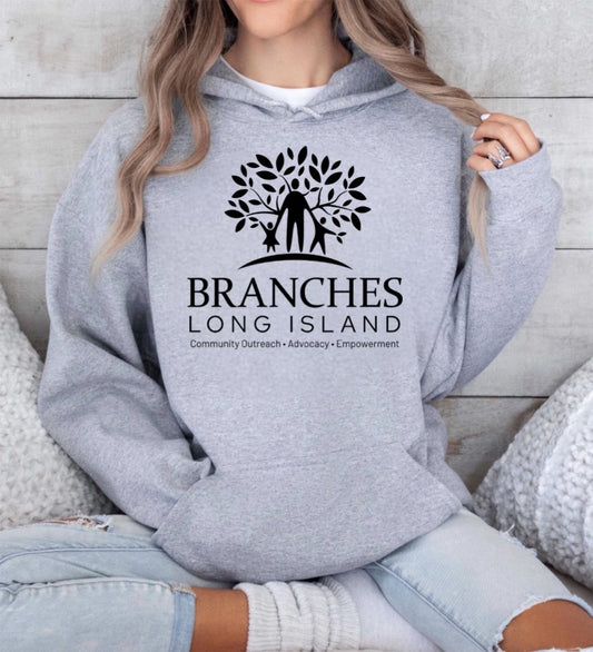 Branches Grey Hoodie