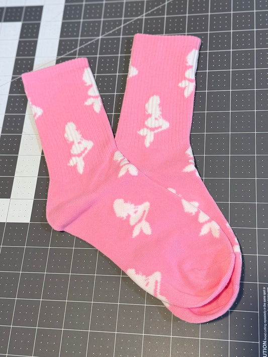 Pink U.T.B Socks