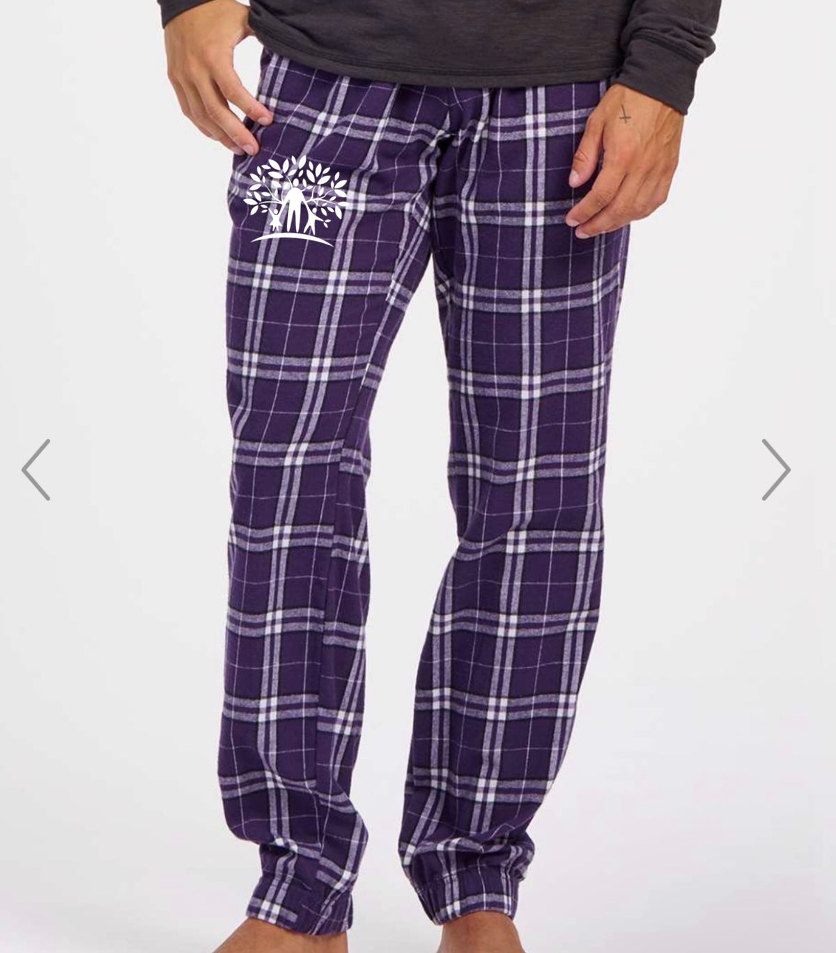 Purple Jogger pajama pants